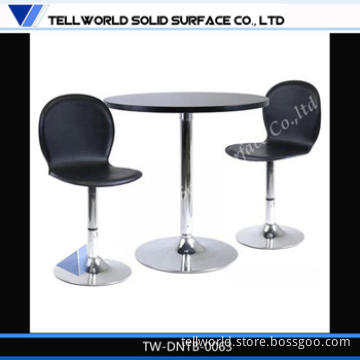 Modern Commercial Round Coffee Table Set